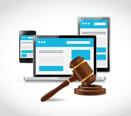 laptop internet law